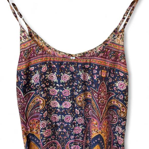 Boho spaghetti strap mini dress - Picture 2 of 7